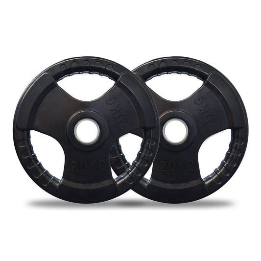 130kg rubber weights