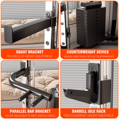 Kava P506 with bench and weights package