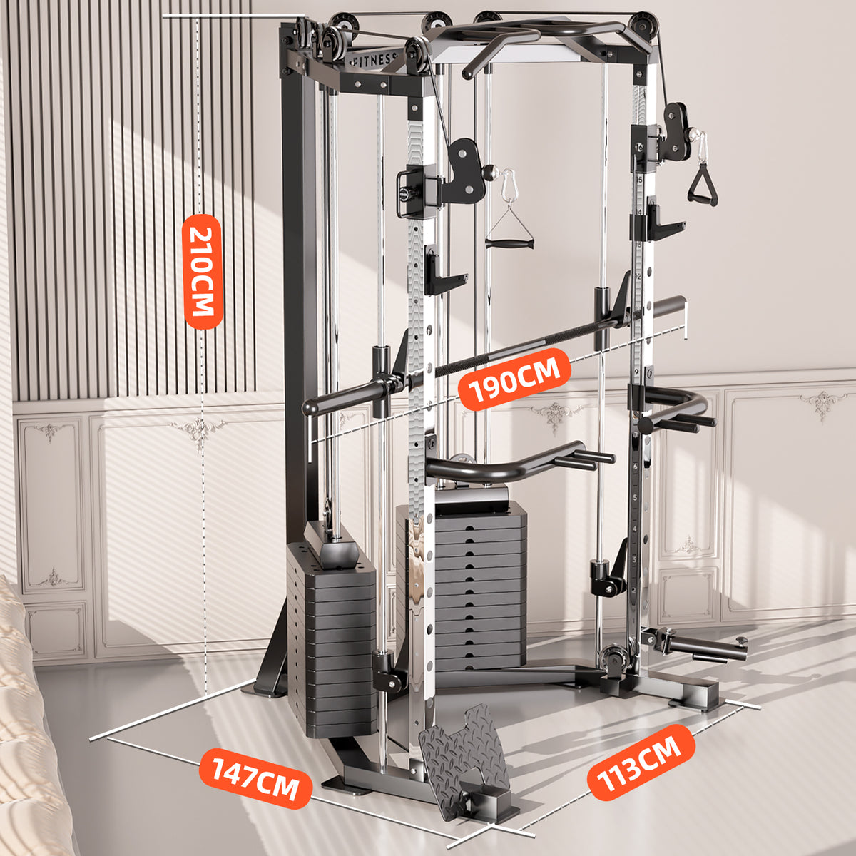 Kava P506 with bench and weights package